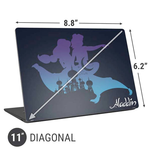 Disney Aladdin Magic Carpet Ride Universal Laptop 11in (8.8 x 6.2in) Skin